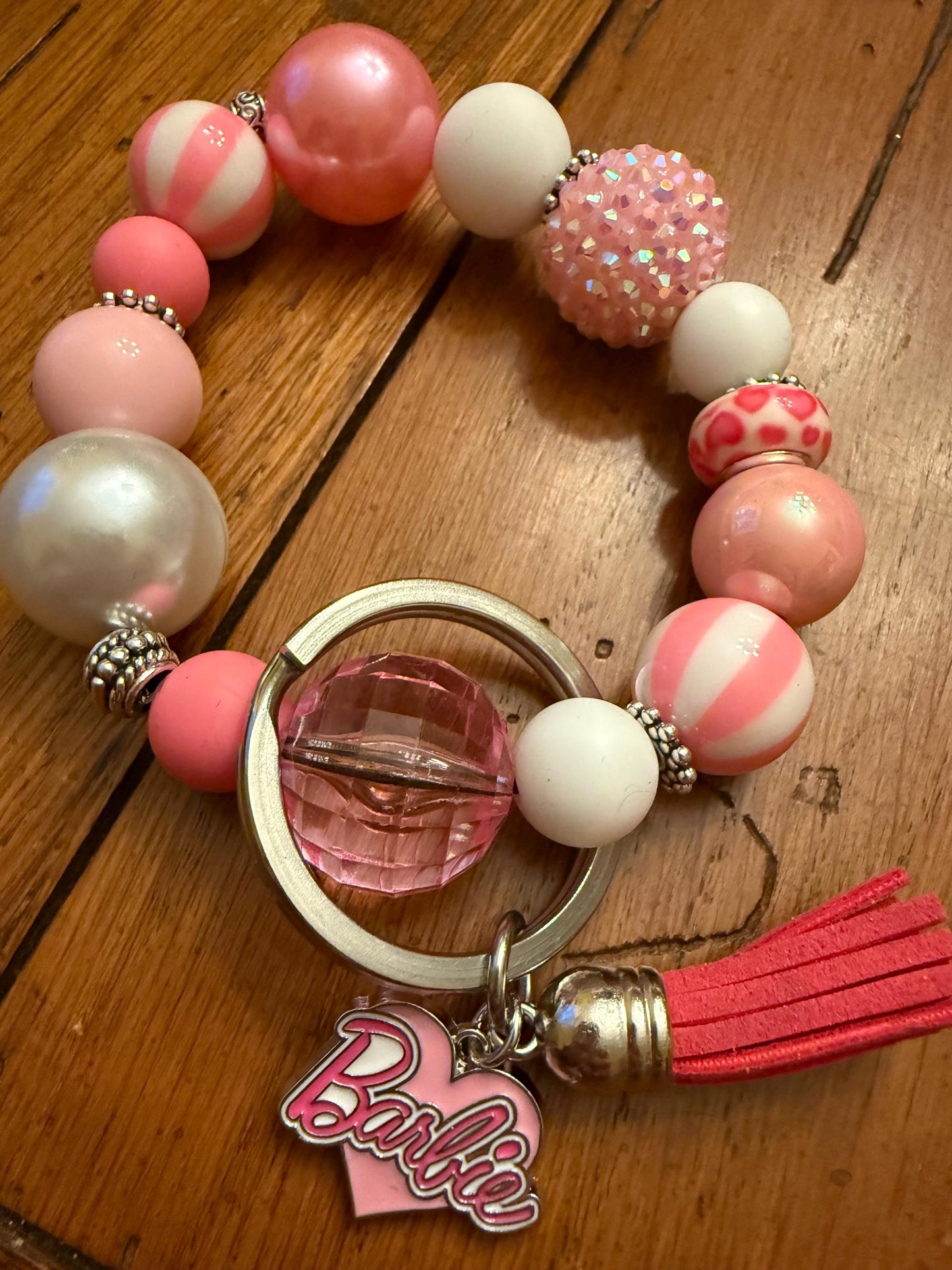 Pretty in Pink – Barbie Inspired Bracelet Keychain